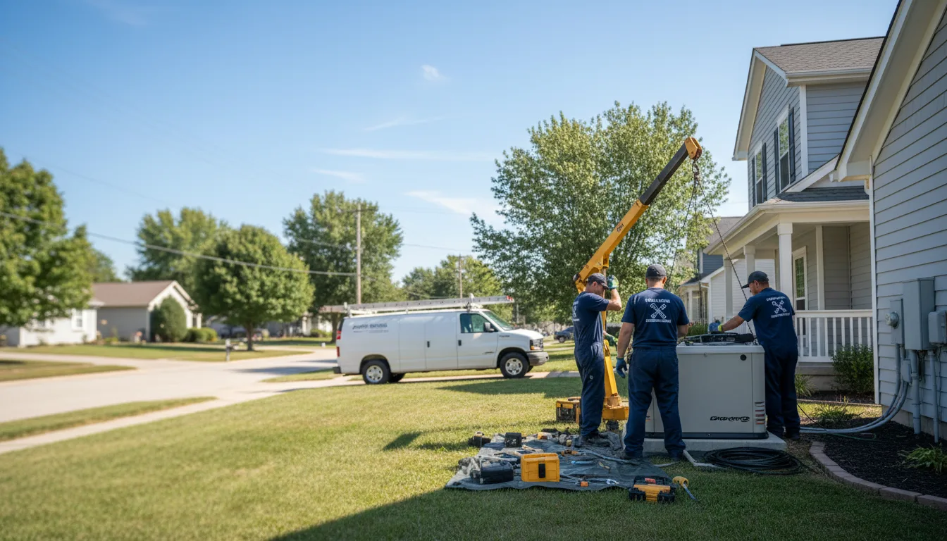 Generator Installation in Oquawka, IL near me